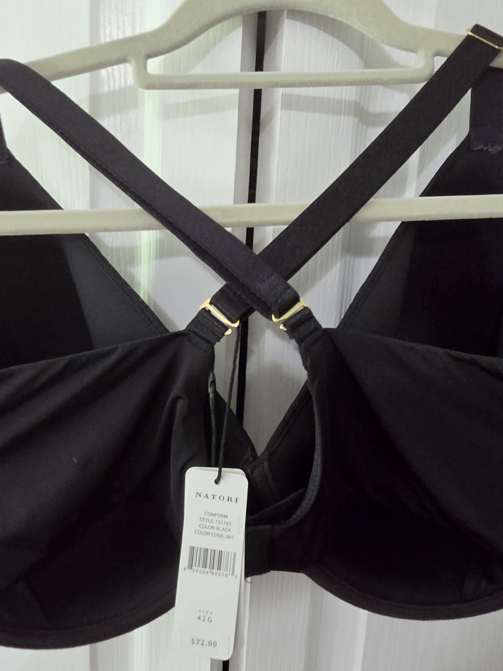 Natori Black Smooth Contour Underwire Bra - Picture 3 of 6